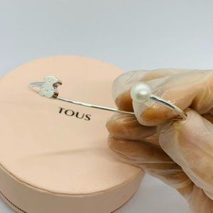 Tous Silver TOUS Sweet Dolls Bracelet with pearl